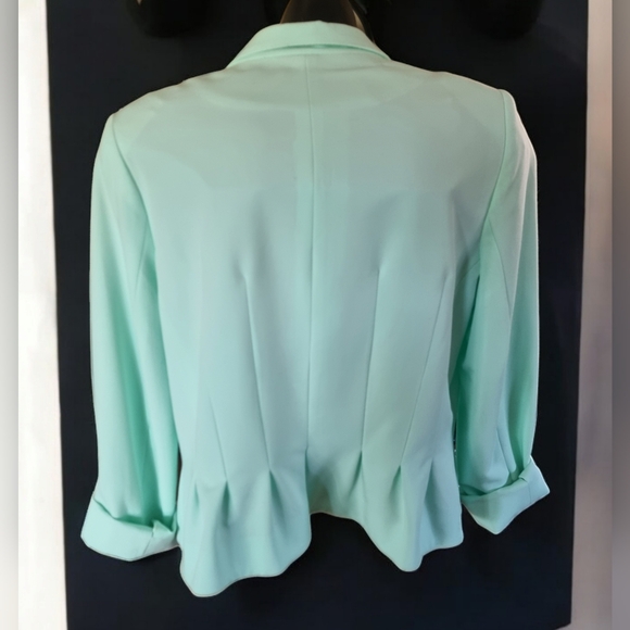 Worthington Mint Green Lined Blazer Jacket - Picture 3 of 9